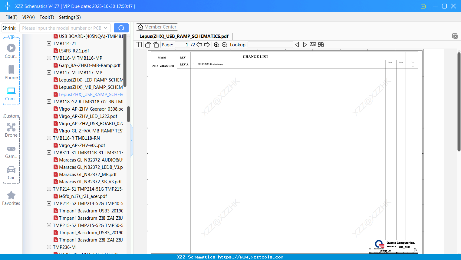 Laptop ACER Lepus(ZHX)_USB_RAMP_SCHEMATICS